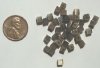 40 4mm Smoke Topaz Fiber Optic Cubes